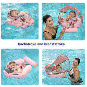 VQ-Ant Mambobaby float with detachable tail helps prevent back flips during play.