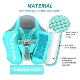VQ-Ant Mambobaby non-inflatable design emphasizing safety and quick setup