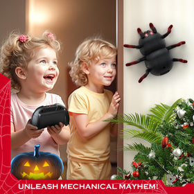 VRG tarantula with LED eyes glows in the dark for spooky play