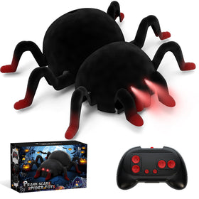 VRG tarantula remote-control toy climbs walls for interactive play