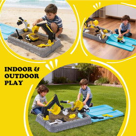 VROGTIK 8-piece beach toys set sparks creative sand shaping