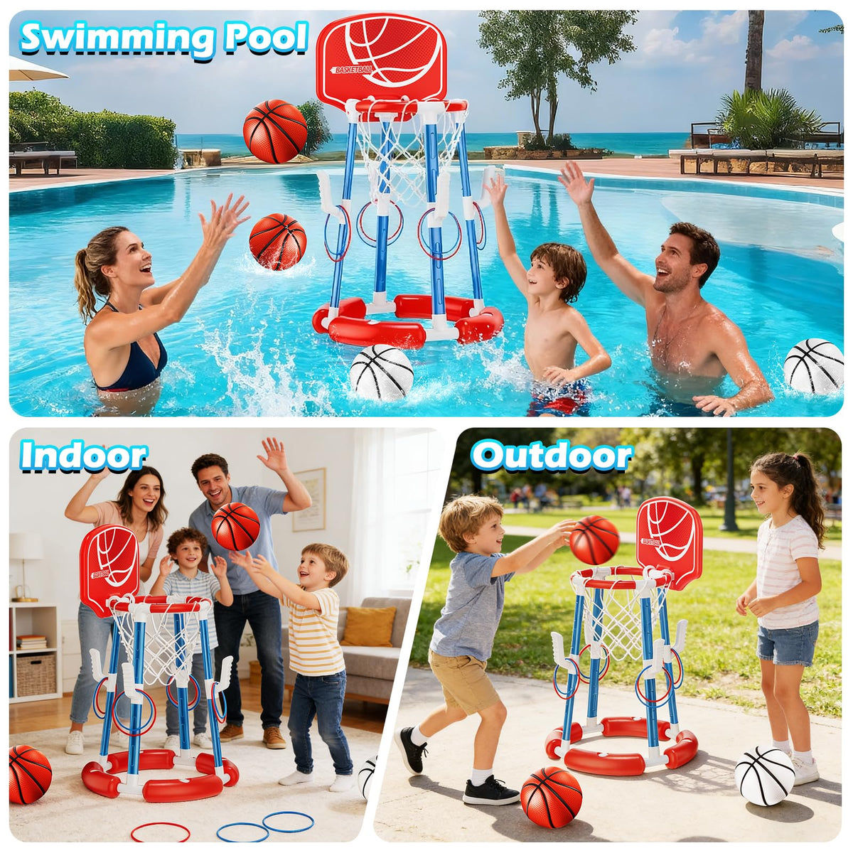 VROGTIK floating base adds stability for safe pool play
