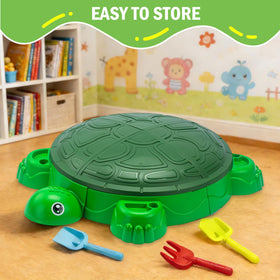 VROGTIK Turtle Sandbox makes a charming gift for toddlers.