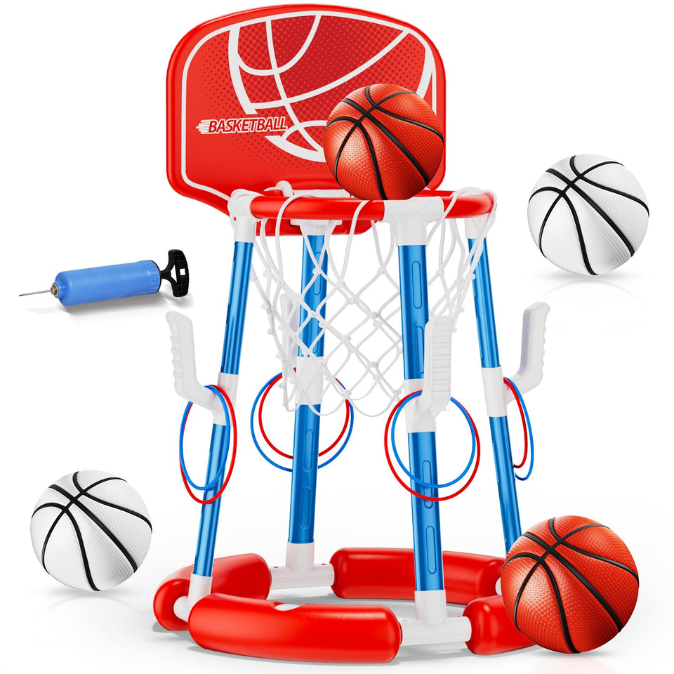 VROGTIK pool basketball hoop backboard for accurate shots in water