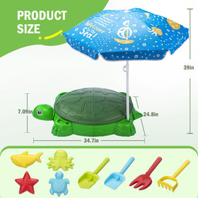 VROGTIK 8-piece beach toy set enhances sensory exploration.