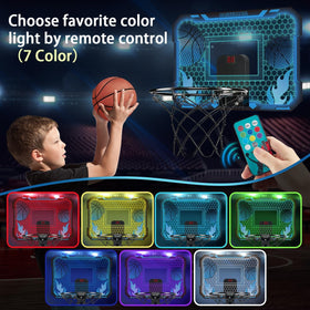 VROGTIK shatterproof backboard and steel rim ensure durable dunk-friendly play