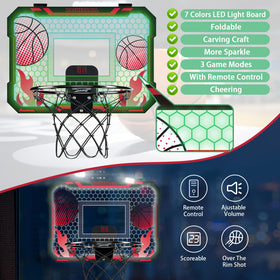 VROGTIK shatterproof backboard protects doors during play