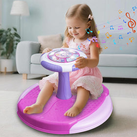 VROGTIK sit and spin toy assembly enables easy setup for safe indoor play.
