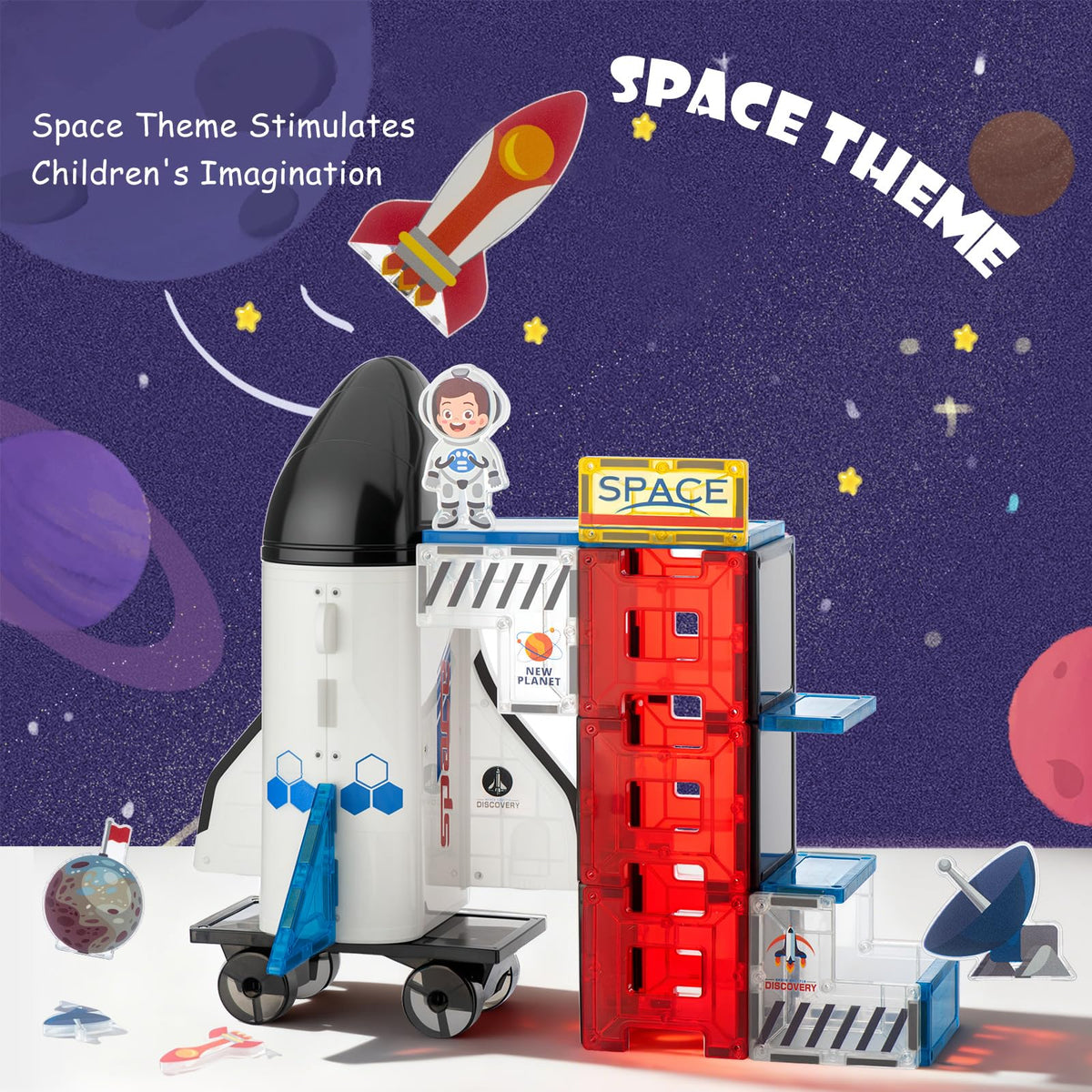 VROGTIK space station tiles enable imaginative construction and collaborative play
