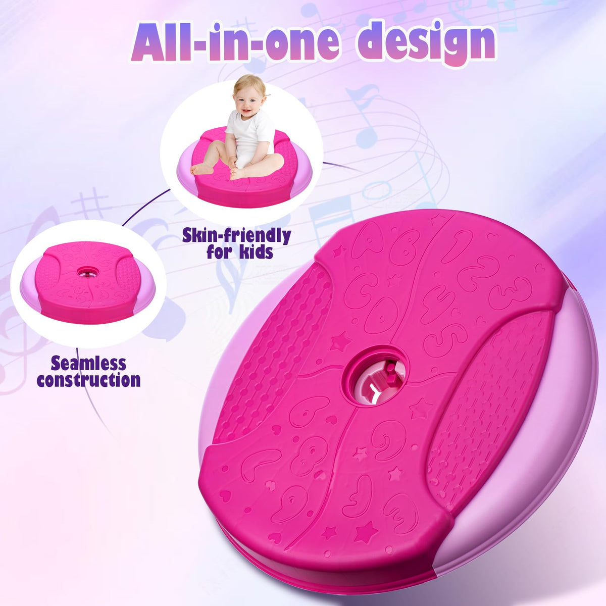 VROGTIK flying saucer design stands out in play spaces.