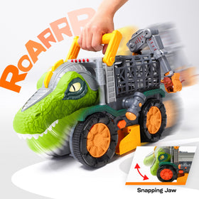 Vroomix JOVA detachable adventure cage enables independent dinosaur missions