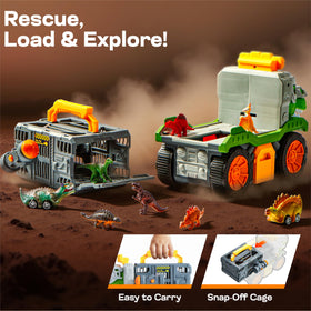 Vroomix JOVA dinosaur figures pack for varied imaginative scenarios.