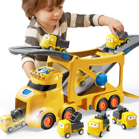 Vroomix JOVA mega truck extended head enabling expansive imaginative play.