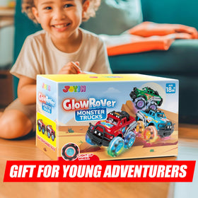 Vroomix JOYIN trucks in playroom inspire imaginative racing play