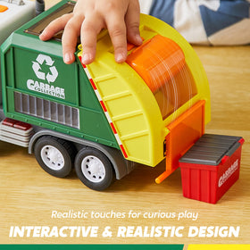Vroomix toy truck with automatic bump adds surprise moments