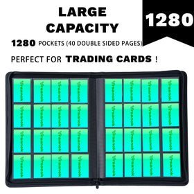 Vrsanok waterproof PU cover protects your card collection during travel