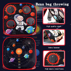 VSUNTENT family enjoys outdoor play with kids using the 3-in-1 game
