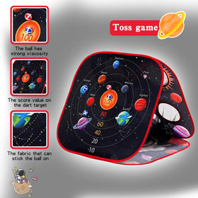 VSUNTENT foldable bean bag toss board for portable play and storage