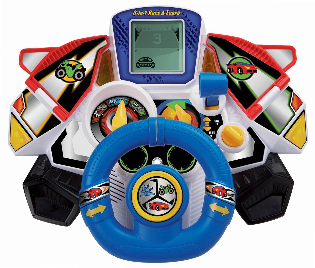 VTech 3-in-1 Race and Learn car mode with interactive driving and early literacy practice