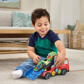 VTech 3-in-1 Fix and Haul Truck pull cord for mobile driving play