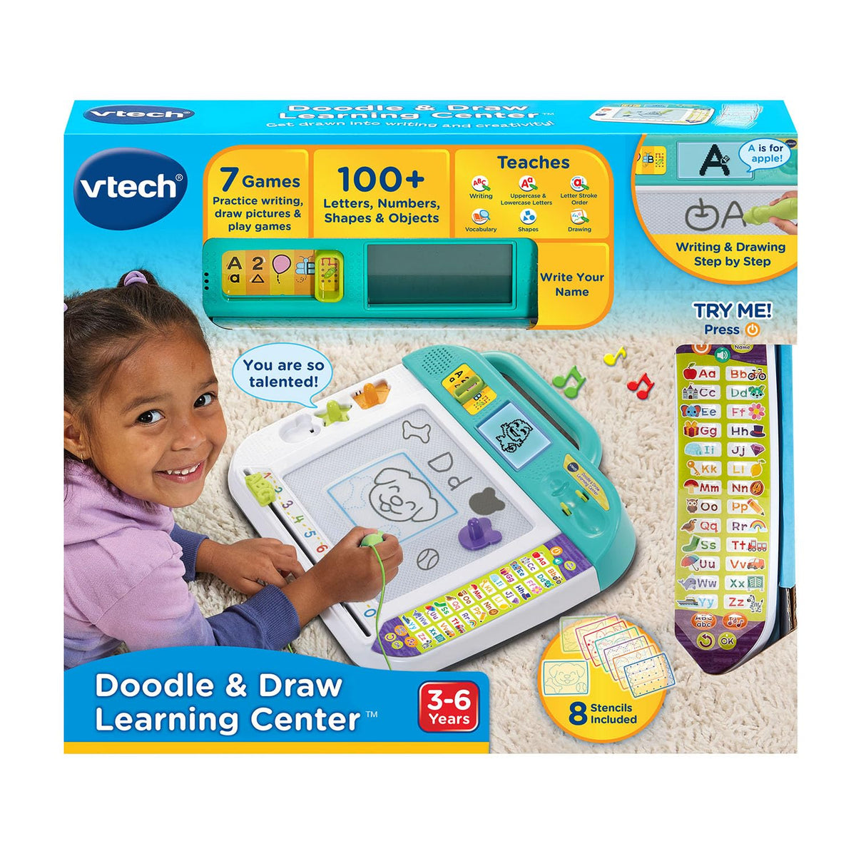 Ideal for ages 3-6, with batteries included for demonstration.