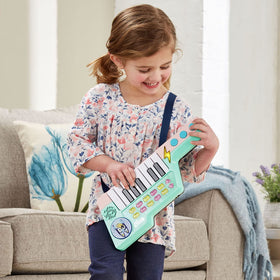 Included strap lets kids take the Keytar on the go.
