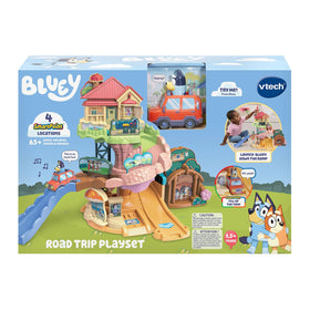 VTech Bluey Road Trip Playset: beach ice cream stop for tiny story moments.