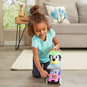 VTech Bluey Scooter Time Bluey moves on green light cue for pretend races