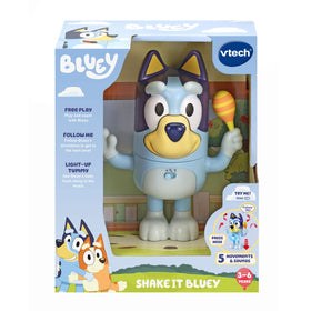 VTech Bluey Shake It body-bop twist helps coordination and timing