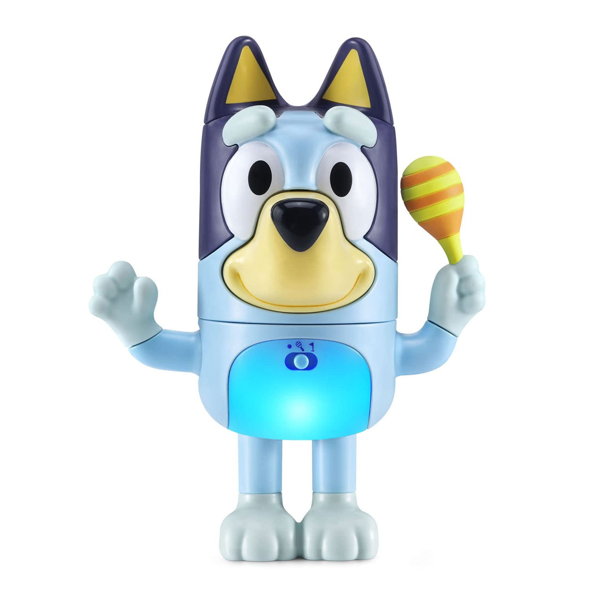 VTech Bluey Shake It head-turn action invites playful movement and engagement