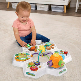 VTech Buzz and Learn animal sliders invite tactile exploration