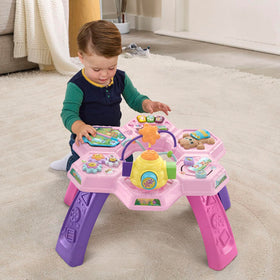 VTech Buzz and Learn table 2-in-1 design grows with your child