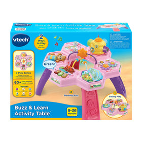VTech Buzz and Learn table animal sliders invite imagination
