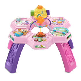 VTech Buzz and Learn table colorful blocks and numbers engage toddlers