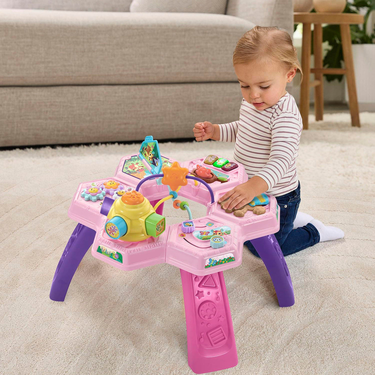 VTech Buzz and Learn table honeypot slider encourages exploration