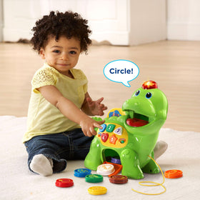 VTech Chomp and Count Dino meal and counting modes for versatile play.