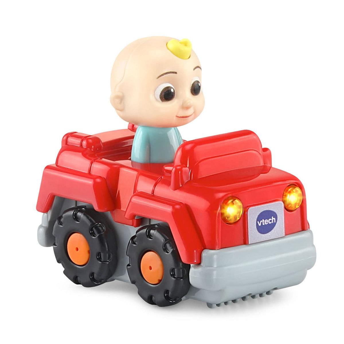 VTech CoComelon House Track Set compatibility expands storytelling play.