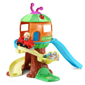 VTech CoComelon spiral track action encourages movement and motor exploration during play.