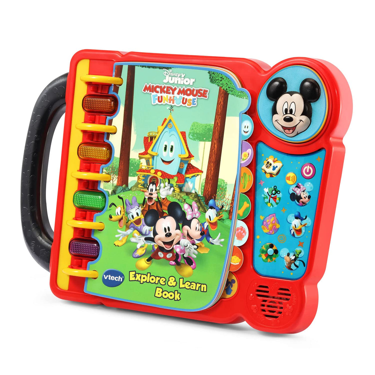 VTech Mickey read-along page supports guided storytelling with audio cues.