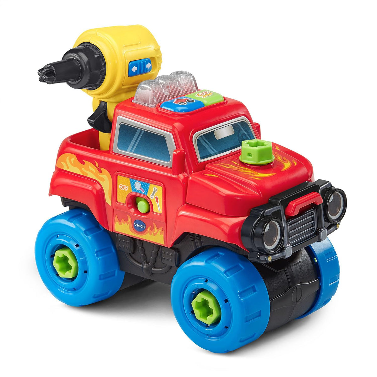VTech Drill and Learn Monster Truck with repair tools encourages hands-on learning and imagination