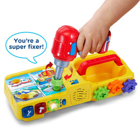 VTech Drill and Learn Toolbox child-friendly playtime boosts creative role-play.
