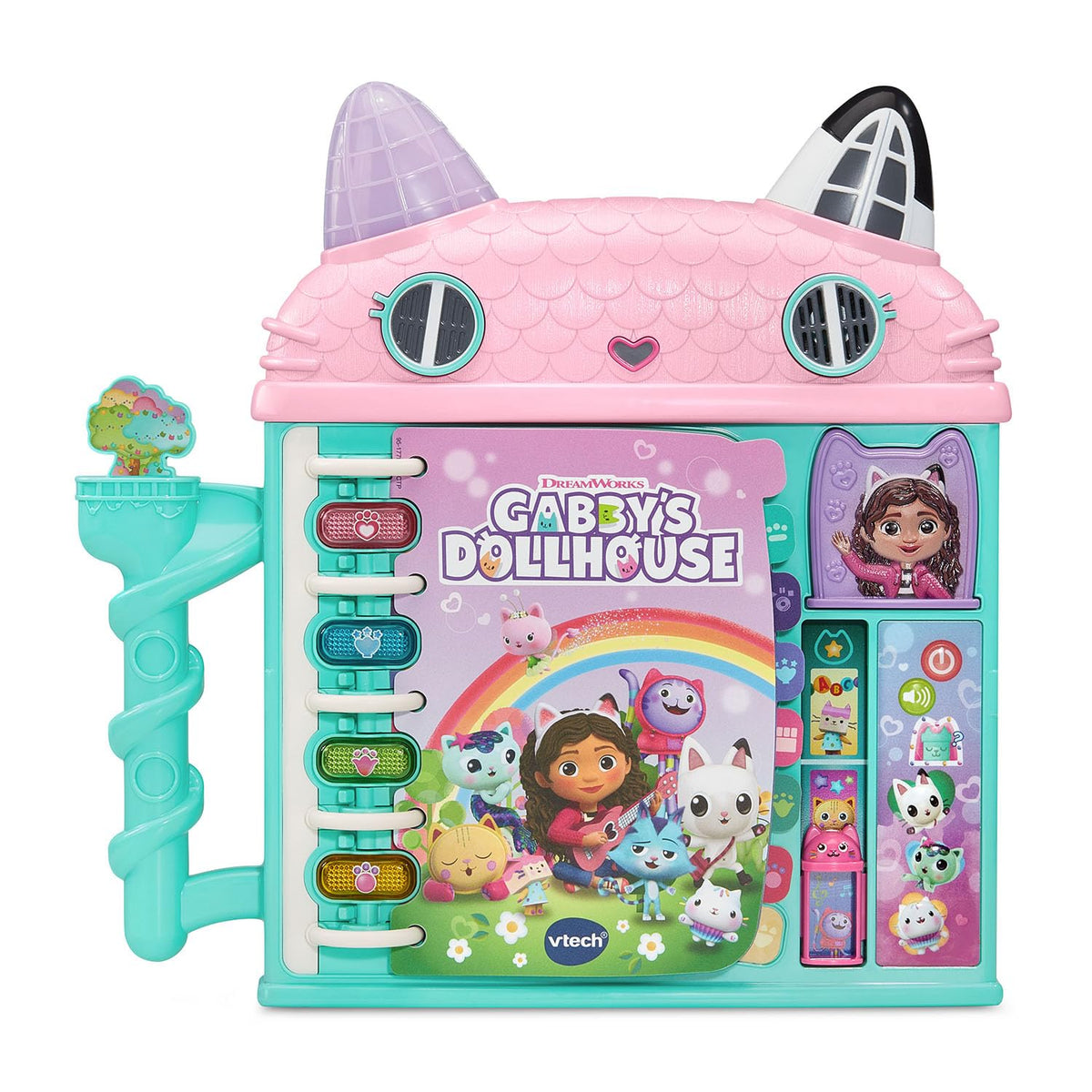 VTech Gabby’s Dollhouse Cat-a-Vator Discovery Book cover invites imaginative reading