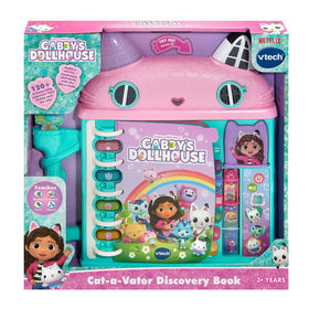 VTech Gabby’s Dollhouse Challenge Time page offers friendly prompts