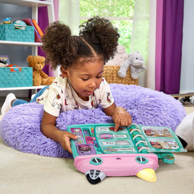 VTech Gabby’s Dollhouse Gabby Cats page introduces Pandy Paws MerCat and Cakey Cat