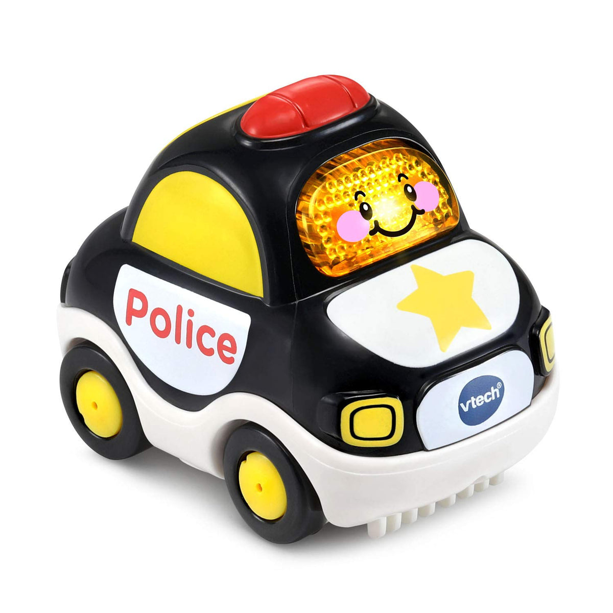 VTech Go! Go! Smart Wheels fire truck image highlights engaging sounds and pretend play.