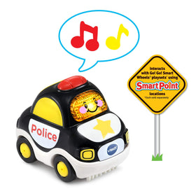 VTech Go! Go! Smart Wheels letters learning image featuring alphabet through play.