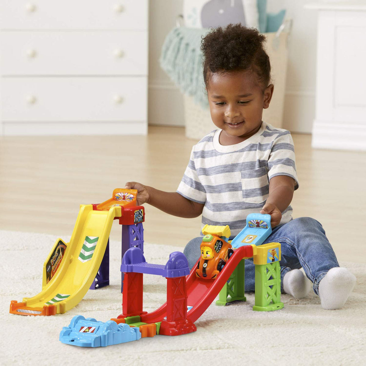 VTech Go Go Smart Wheels three track configurations showcased