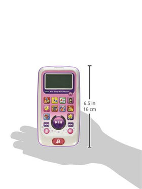 Kid-safe headphones included for volume-limited listening with VTech.