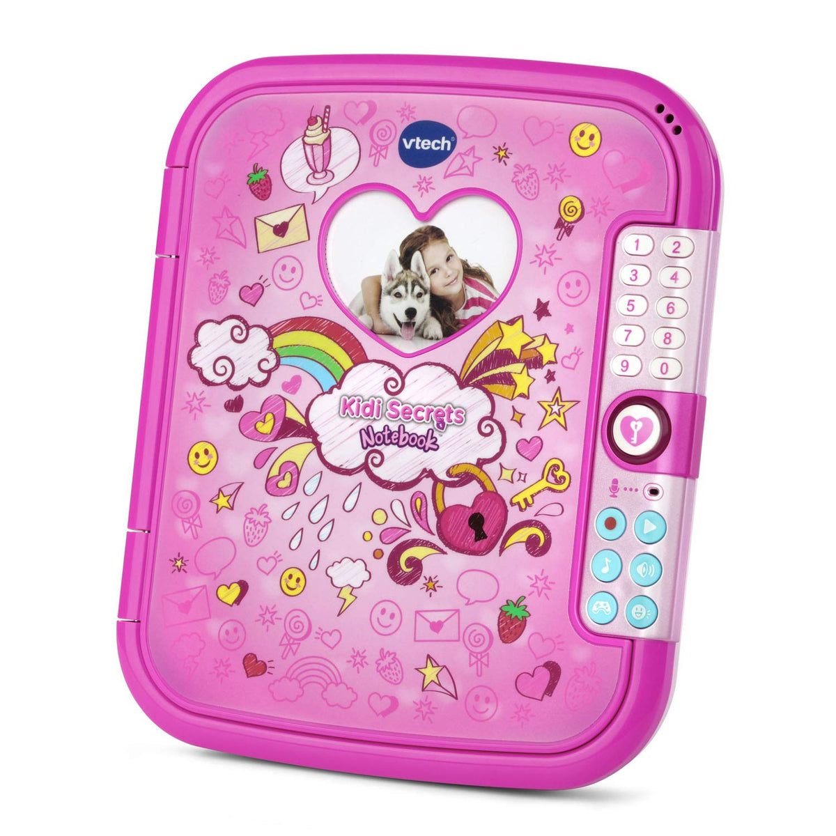 VTech Kidi Secrets Notebook uses a replaceable 4x6 notebook