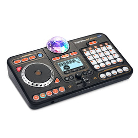 VTech Kidi Star DJ Mixer LED lights energize kids' performances.